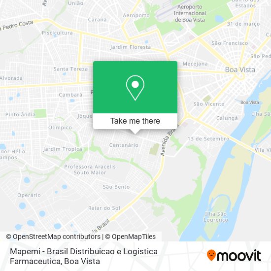 Mapemi - Brasil Distribuicao e Logistica Farmaceutica map