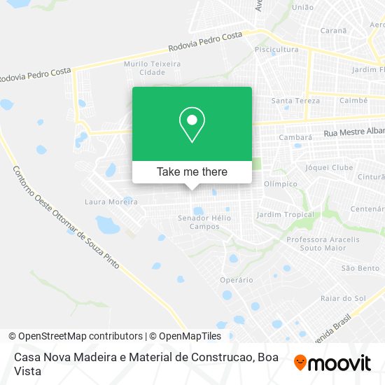 Casa Nova Madeira e Material de Construcao map