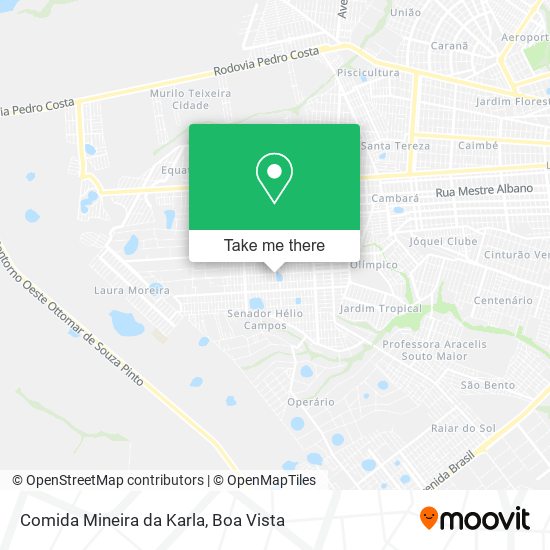 Comida Mineira da Karla map