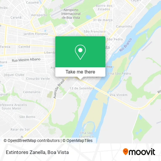 Extintores Zanella map