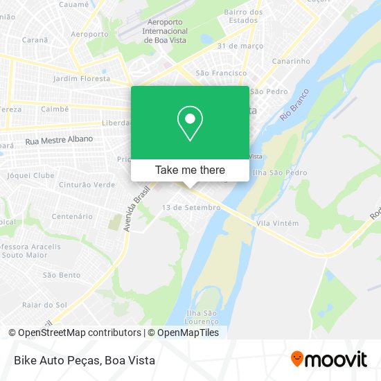 Bike Auto Peças map