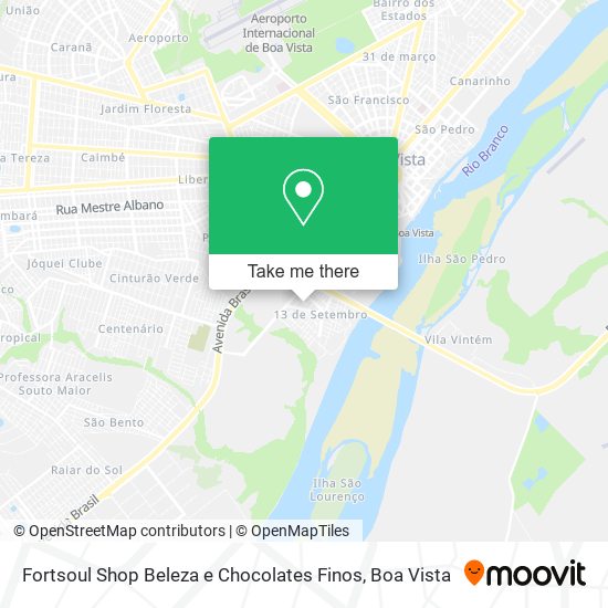 Fortsoul Shop Beleza e Chocolates Finos map