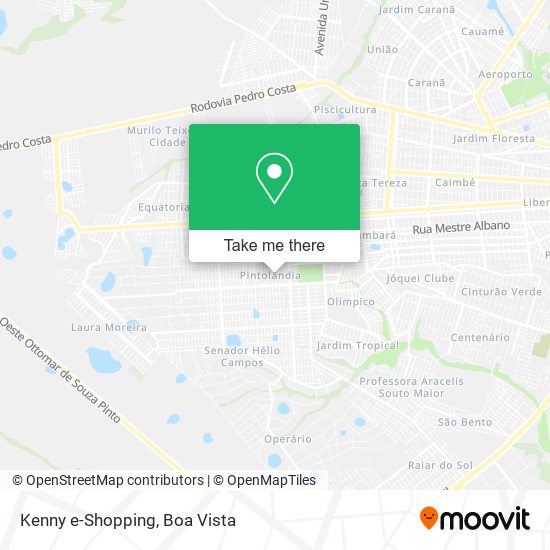 Kenny e-Shopping map