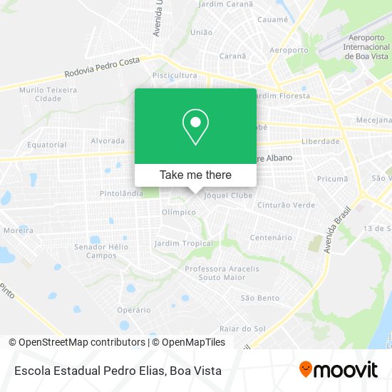 Escola Estadual Pedro Elias map