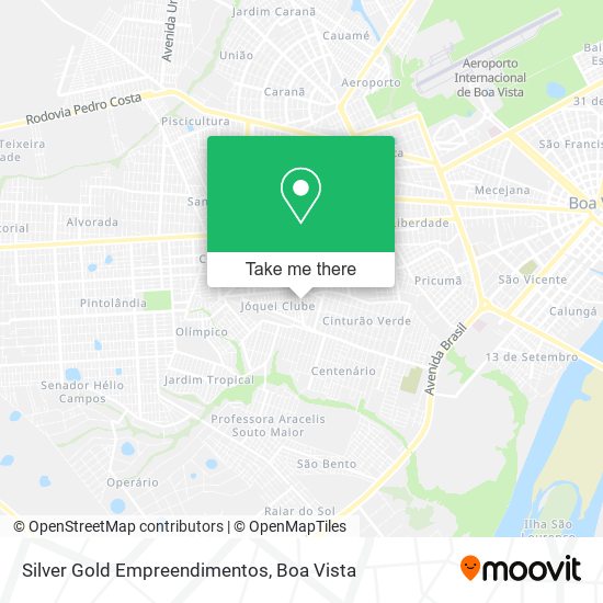 Mapa Silver Gold Empreendimentos