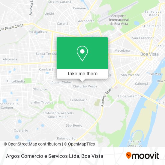 Argos Comercio e Servicos Ltda map