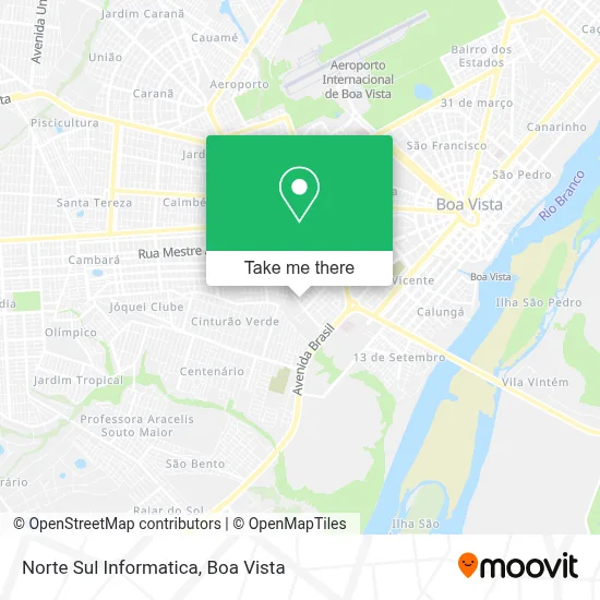 Norte Sul Informatica map