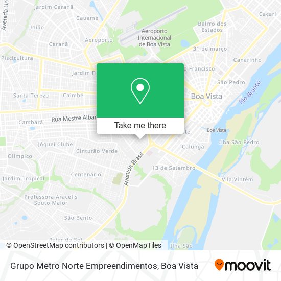 Mapa Grupo Metro Norte Empreendimentos