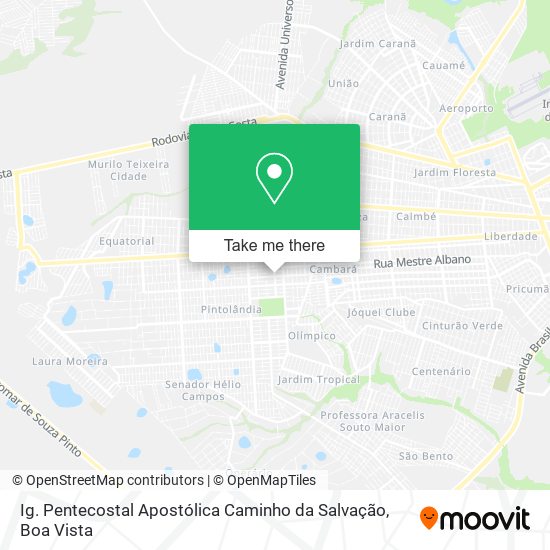 Ig. Pentecostal Apostólica Caminho da Salvação map