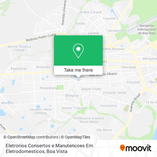 Eletrorios Consertos e Manutencoes Em Eletrodomesticos map