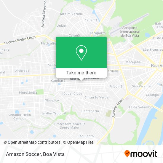 Amazon Soccer map