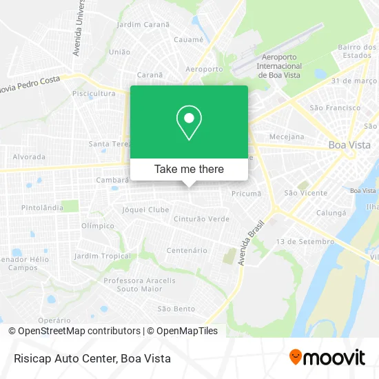 Risicap Auto Center map