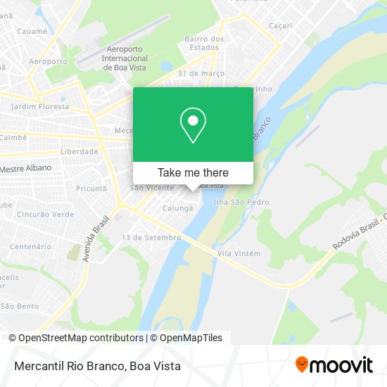 Mercantil Rio Branco map