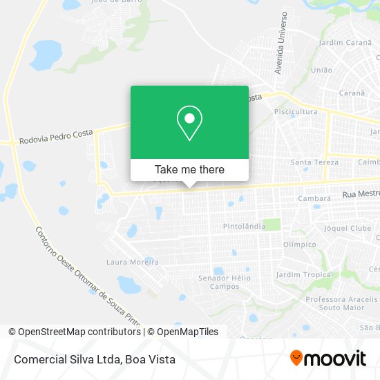 Comercial Silva Ltda map