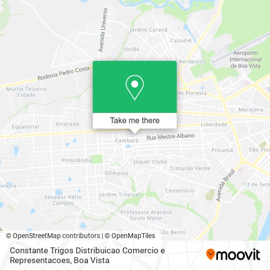 Constante Trigos Distribuicao Comercio e Representacoes map