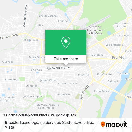 Bitciclo Tecnologias e Servicos Sustentaveis map