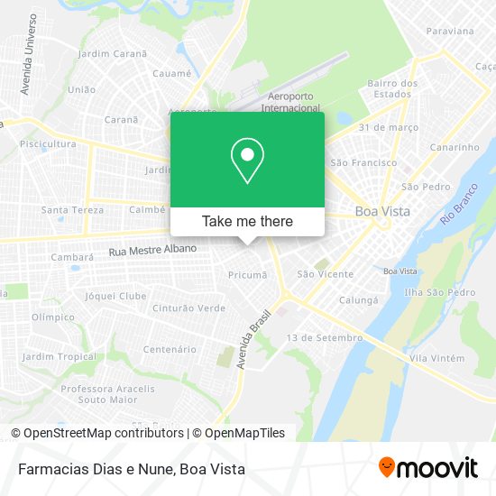 Farmacias Dias e Nune map