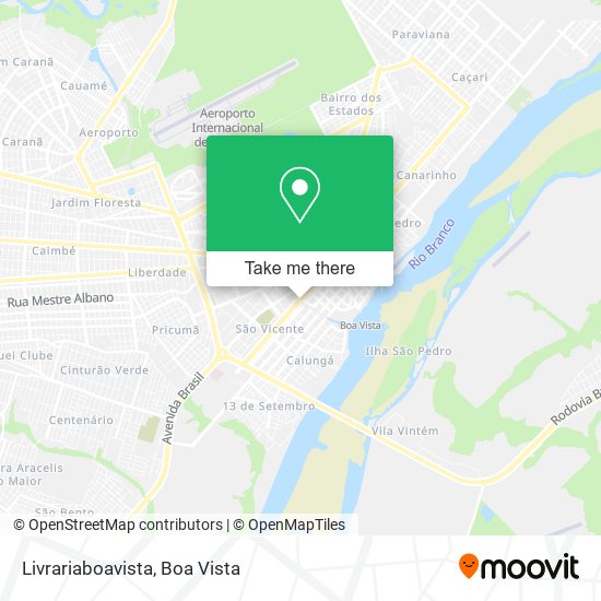 Livrariaboavista map