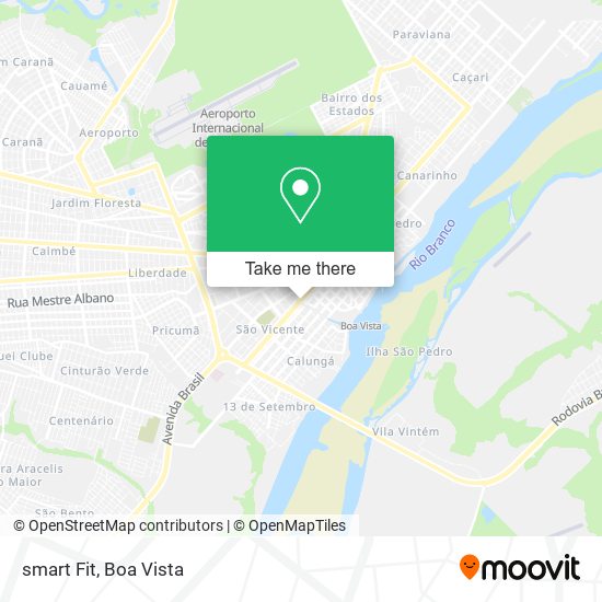 Mapa smart Fit