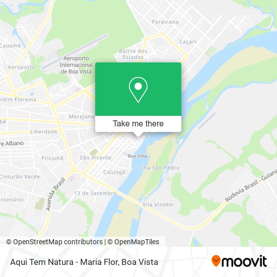 Aqui Tem Natura - Maria Flor map