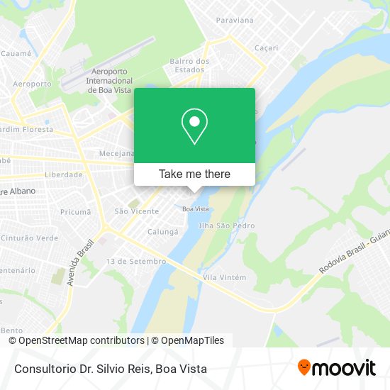 Consultorio Dr. Silvio Reis map