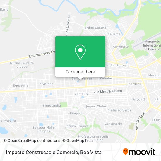 Impacto Construcao e Comercio map