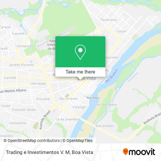 Trading e Investimentos V. M map