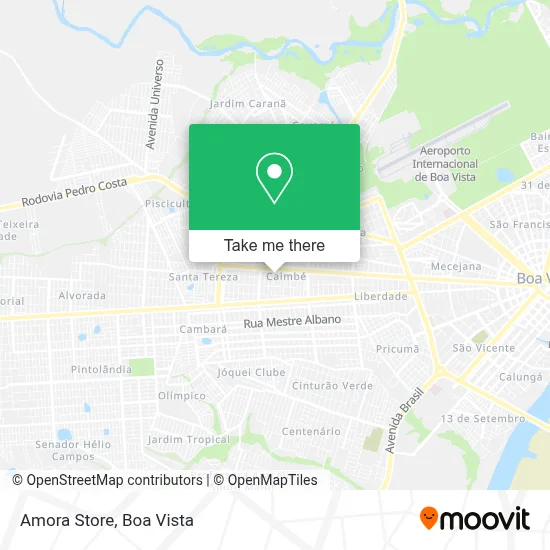 Amora Store map