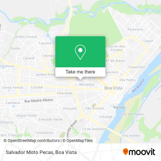 Mapa Salvador Moto Pecas