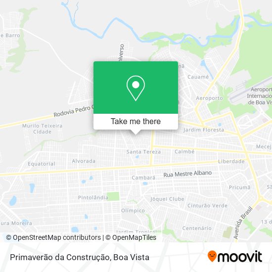 Primaverão da Construção map