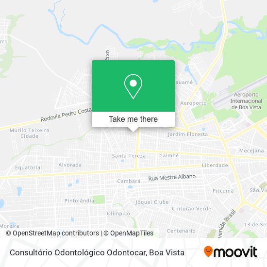 Consultório Odontológico Odontocar map