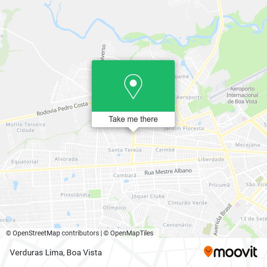 Verduras Lima map