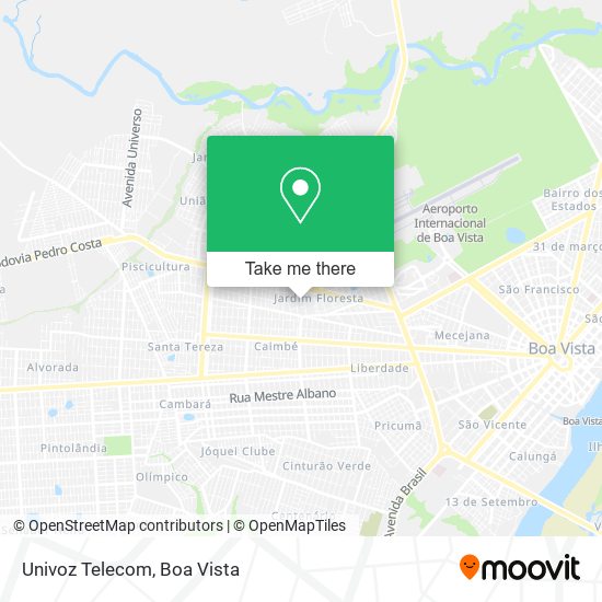 Univoz Telecom map