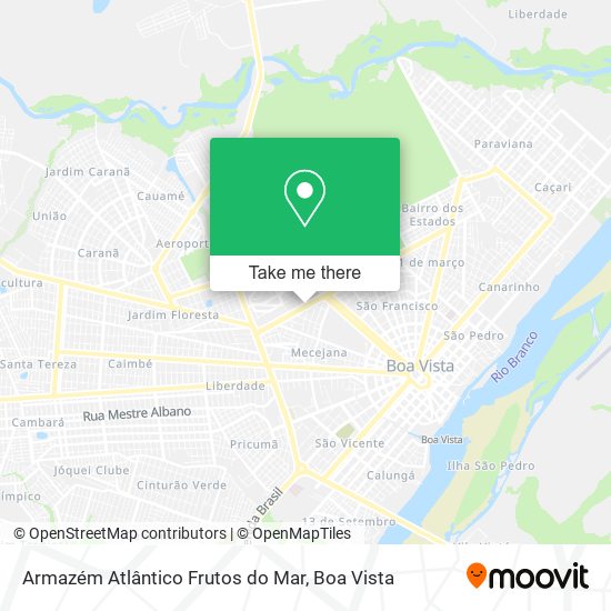 Armazém Atlântico Frutos do Mar map