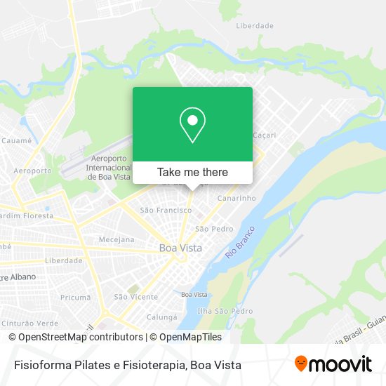 Fisioforma Pilates e Fisioterapia map