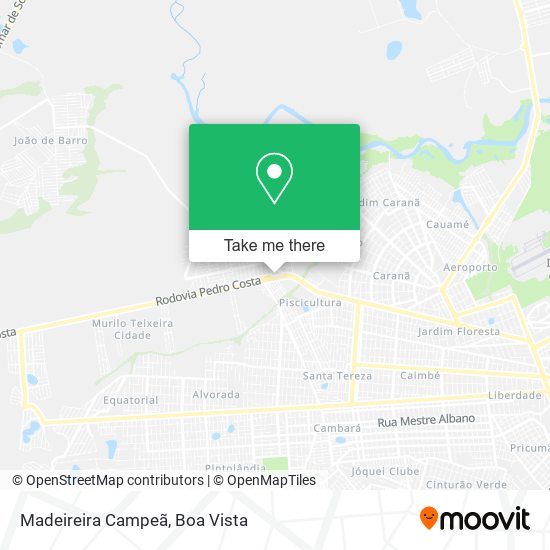 Madeireira Campeã map