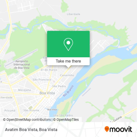 Avatim Boa Vista map