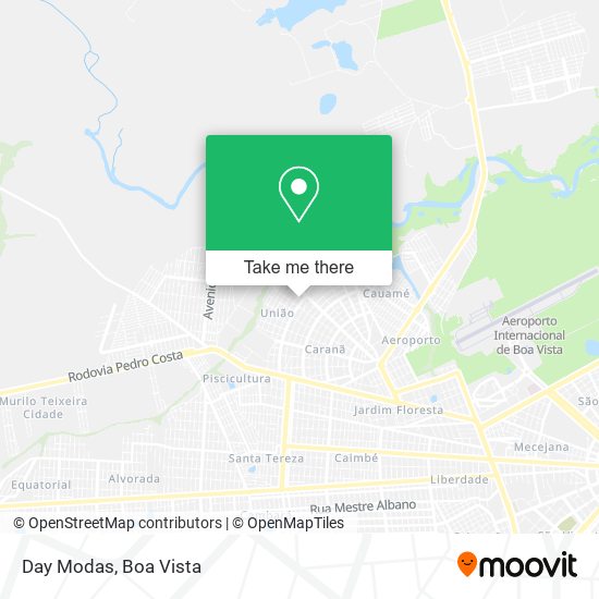 Day Modas map