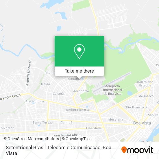 Setentrional Brasil Telecom e Comunicacao map