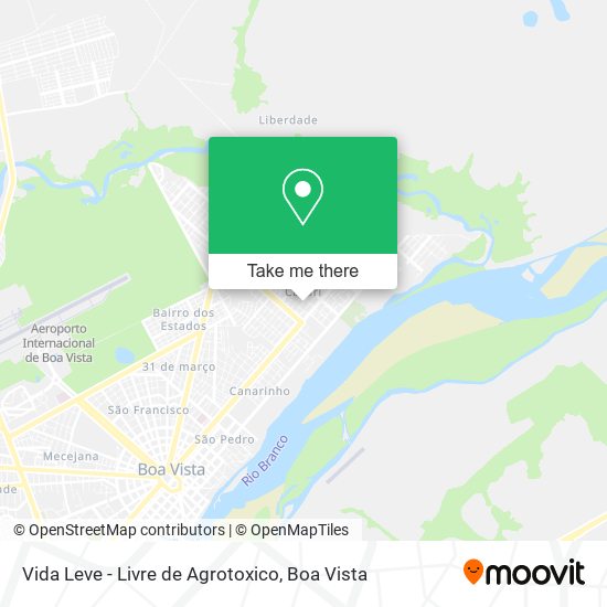 Vida Leve - Livre de Agrotoxico map