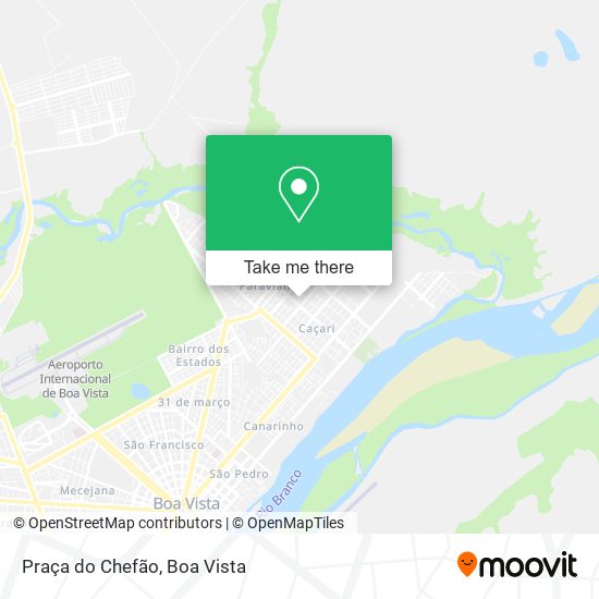 Praça do Chefão map