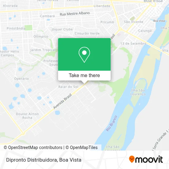 Dipronto Distribuidora map