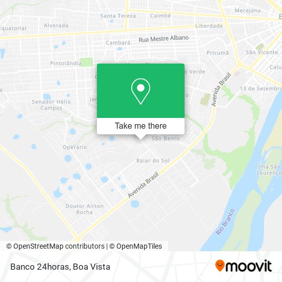 Banco 24horas map