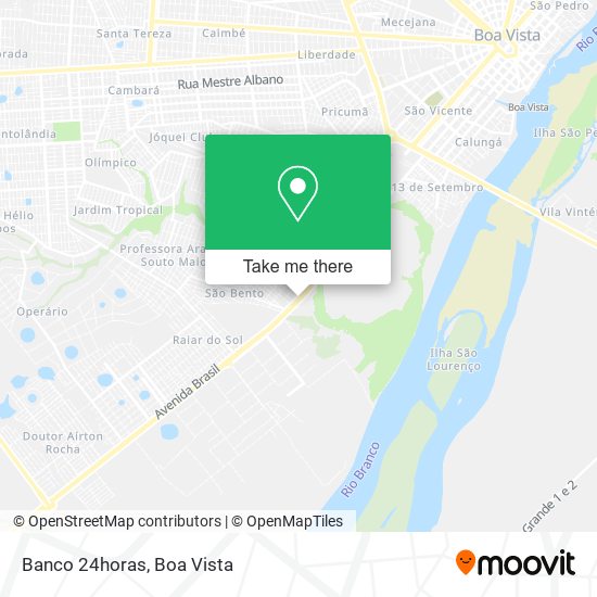 Banco 24horas map