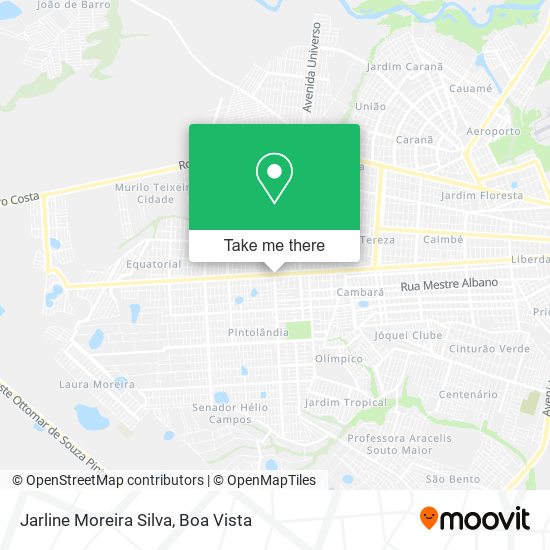 Jarline Moreira Silva map