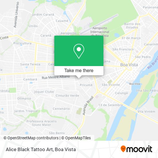 Alice Black Tattoo Art map