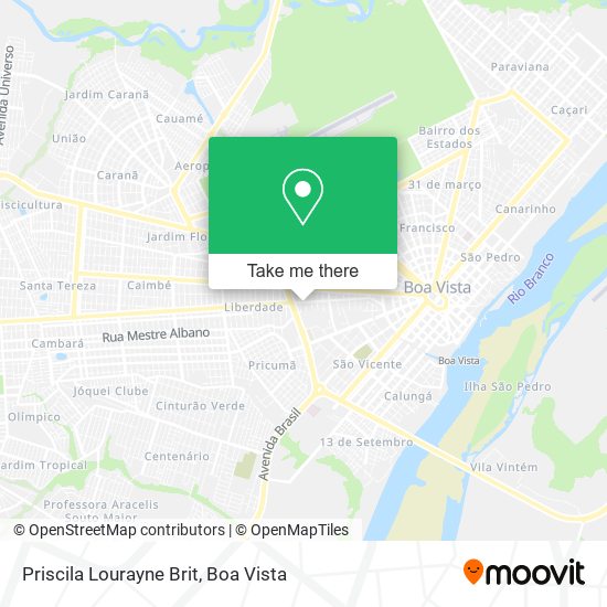 Priscila Lourayne Brit map