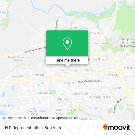 H P Representações map