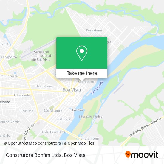 Construtora Bonfim Ltda map