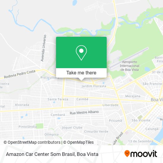 Mapa Amazon Car Center Som Brasil